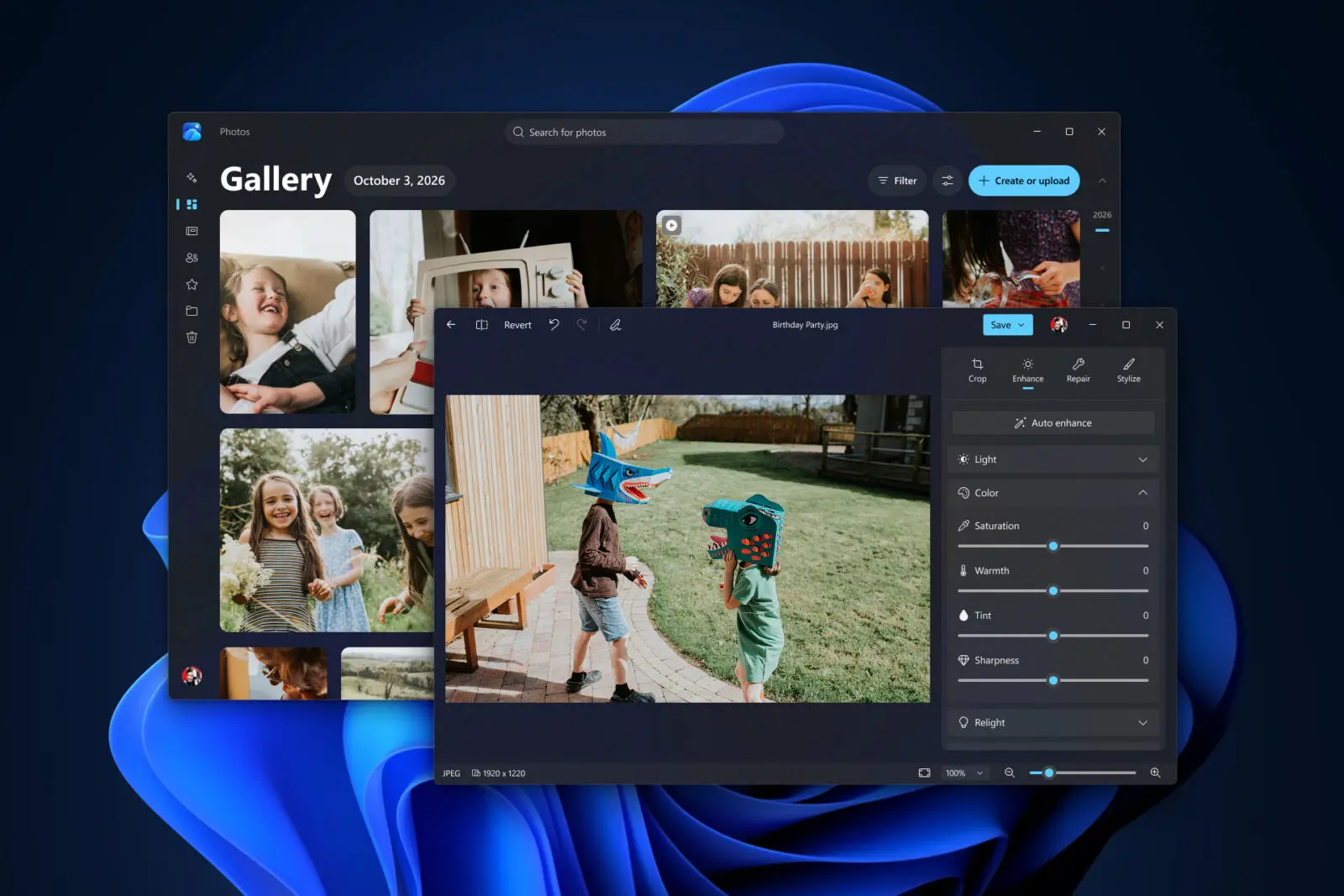 Windows 11 : Microsoft repense Photos avec iCloud, OneDrive et un éditeur plus rapide