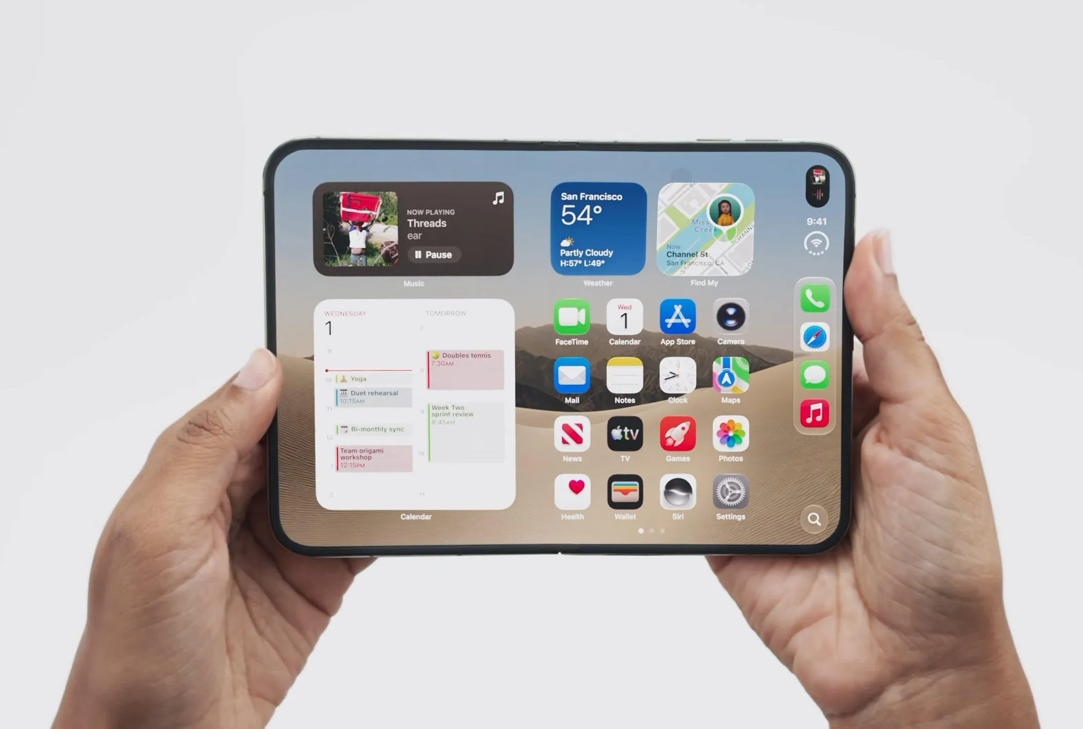 iPhone Duo : la pliure de l’écran reste perceptible au toucher sur les premiers exemplaires