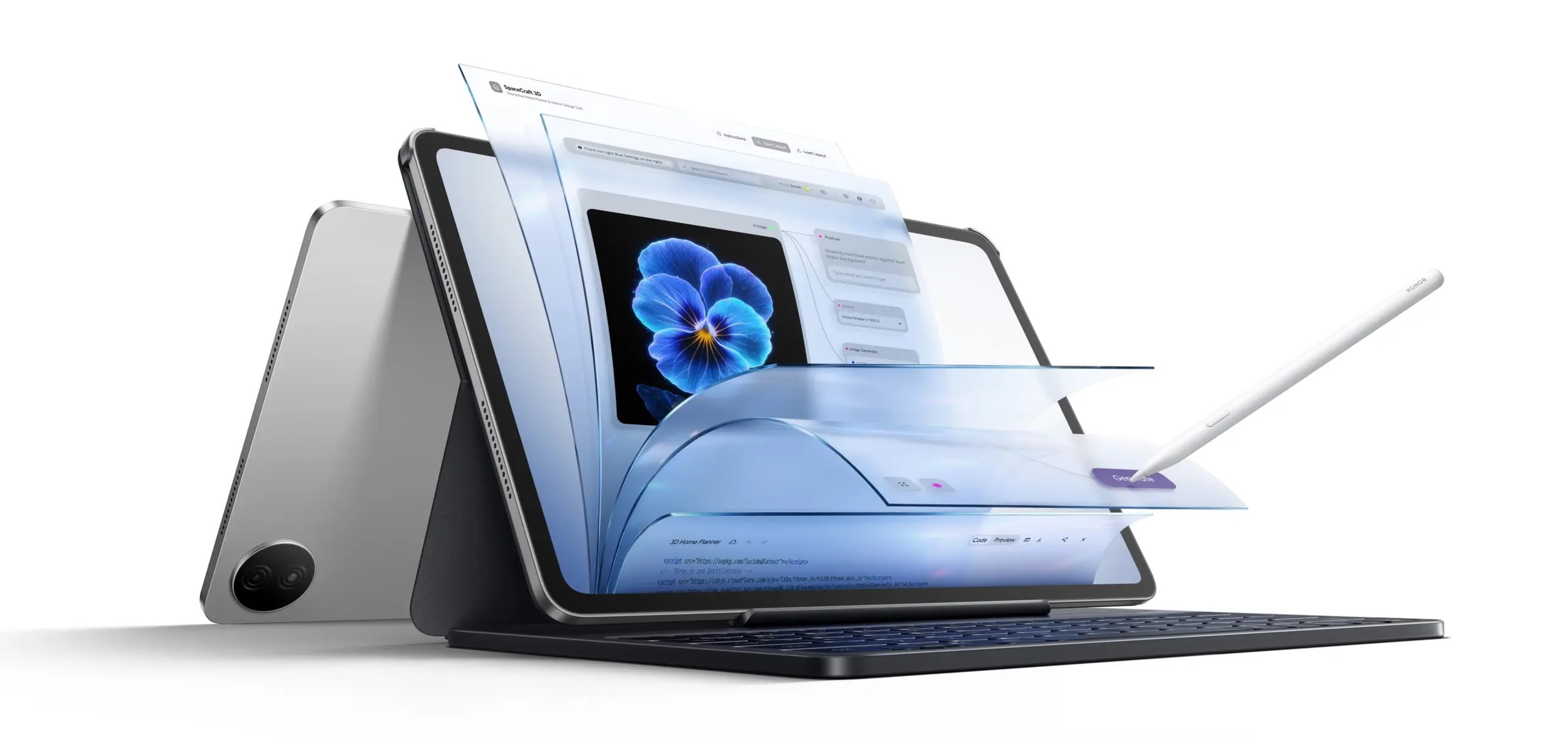 HONOR Pad 20 Pro et Pad 20 : des écrans 3K jusqu’à 165 Hz et des fonctions IA