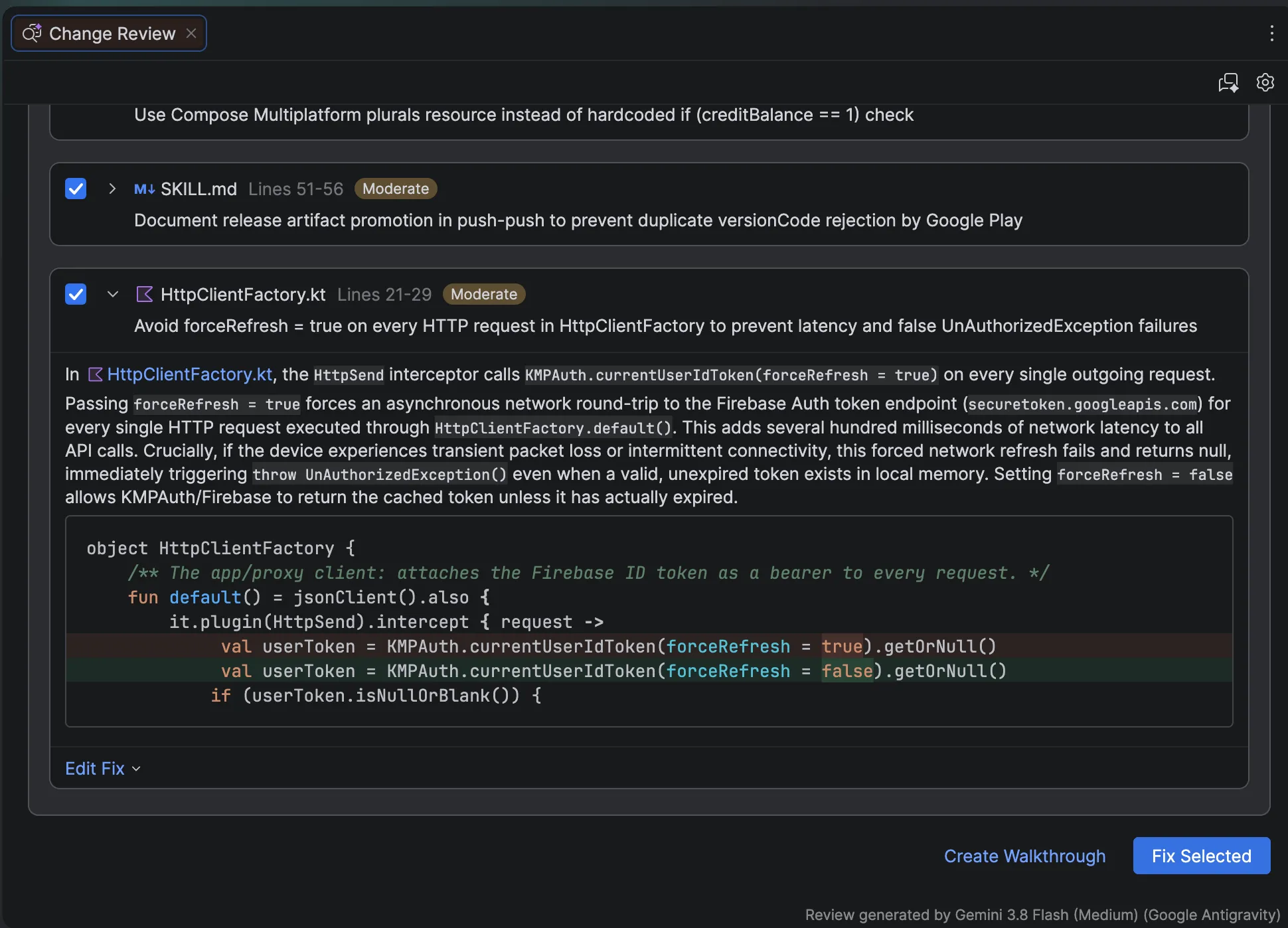 Android Studio s’ouvre à plus de 40 agents IA, dont Claude et Codex 54 change review 177f39b007 2qhMik