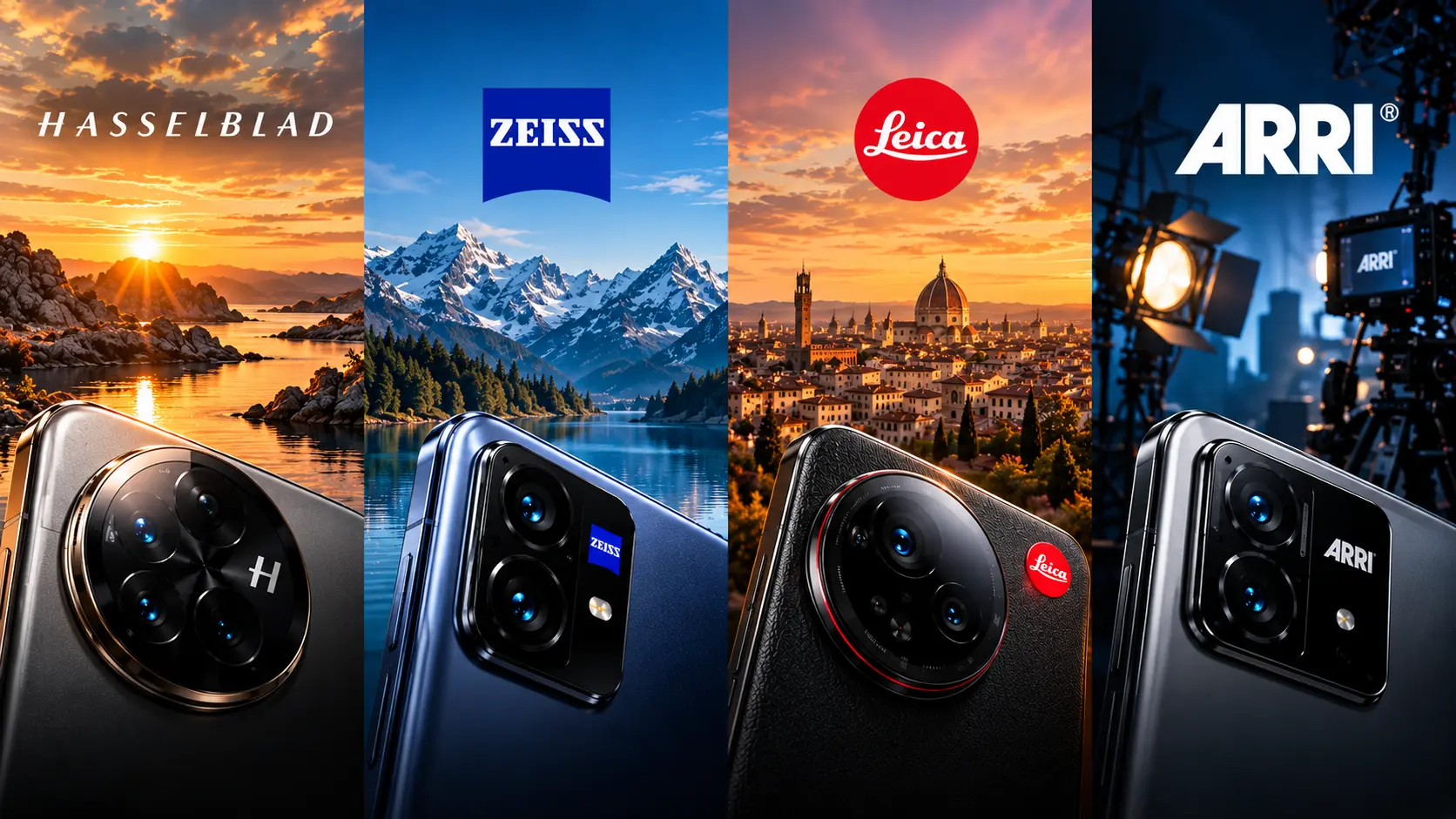 Hasselblad, Zeiss, Leica, ARRI : ce que chaque partenariat photo apporte vraiment aux smartphones