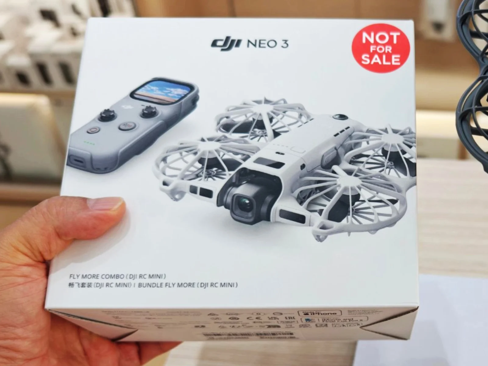 DJI Neo 3 : un capteur carré, un suivi plus intelligent et toujours moins de 200 grammes