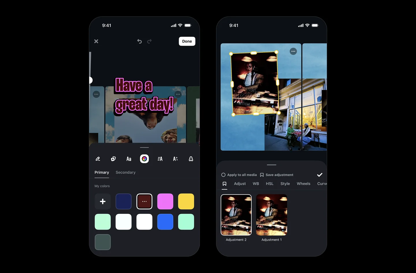 Instagram Edits permet enfin de créer des carrousels mêlant photos et vidéos 68 download 2