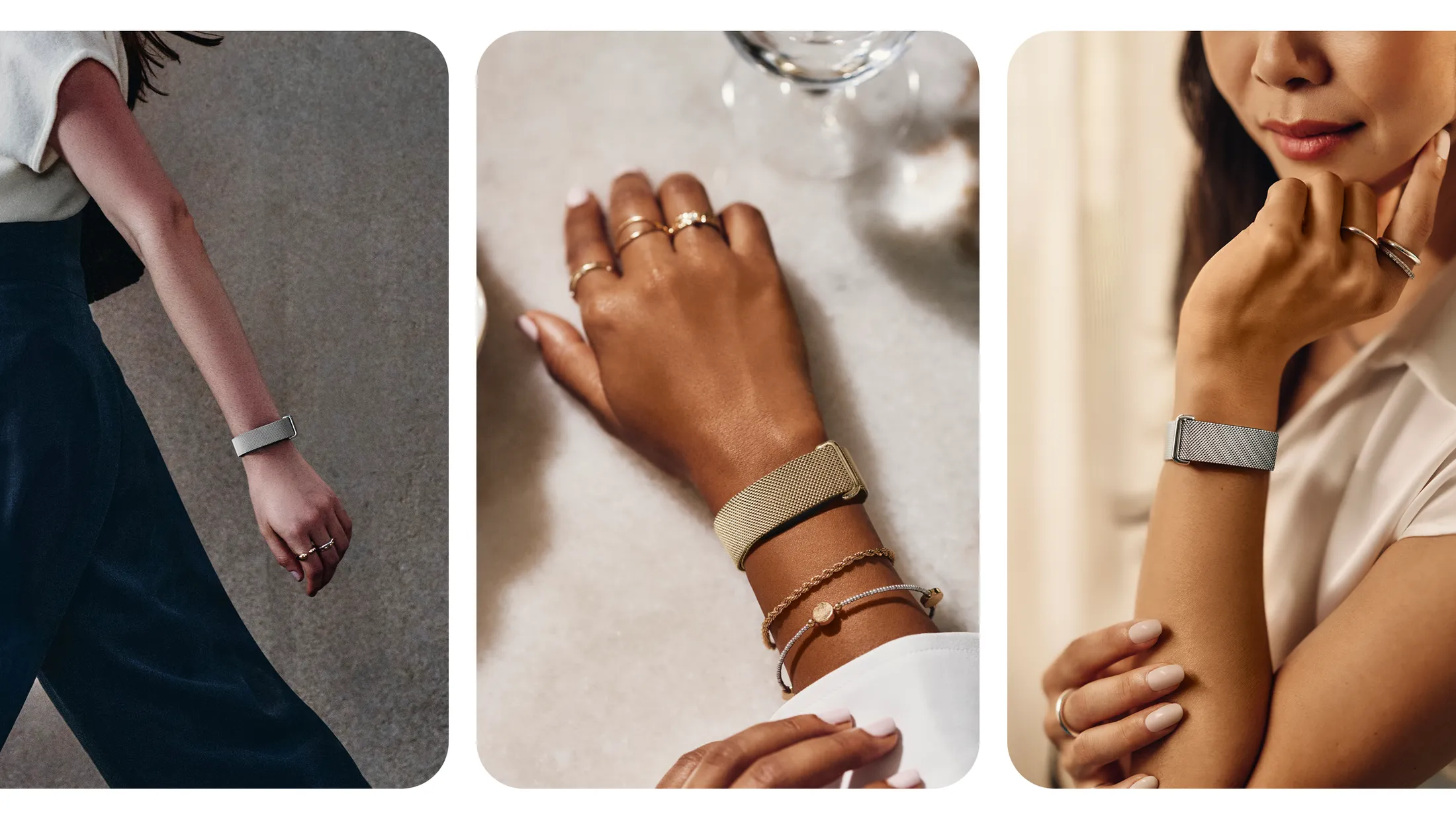Fitbit Air : Google améliore la détection des entraînements et dévoile des bracelets en métal