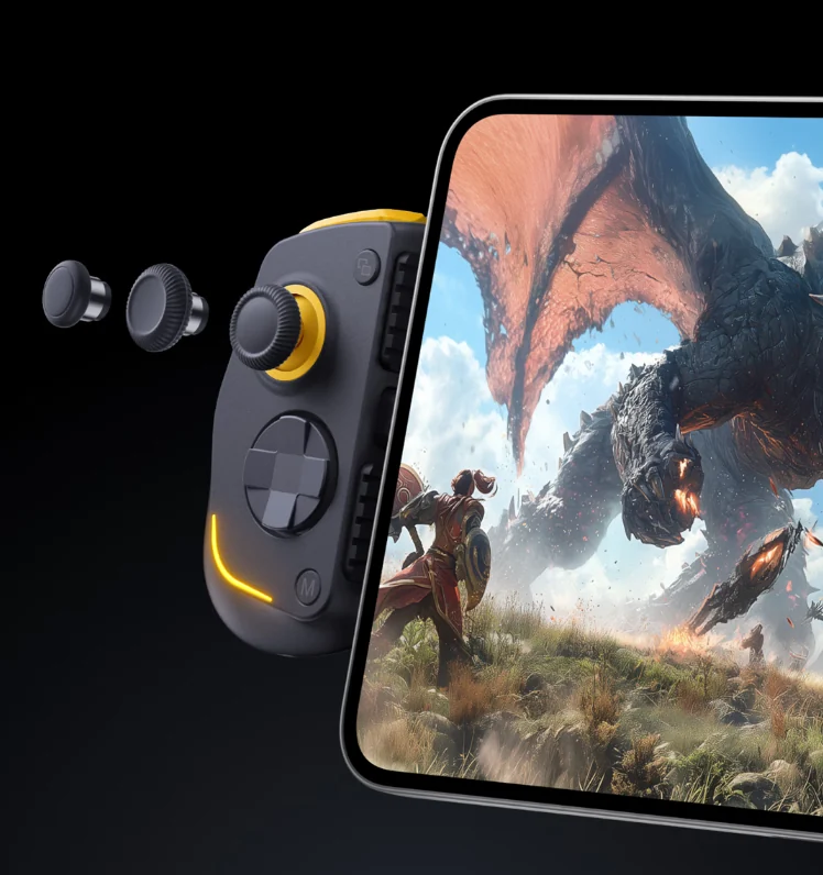iQOO G1 : une manette USB-C pour le jeu mobile avec joysticks à effet Hall 53 iQOO G1 telescopic gaming controller 4