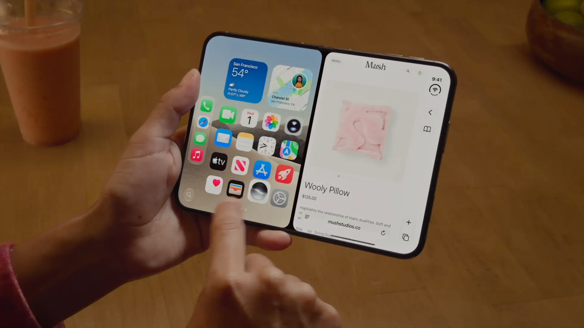 iPhone Duo : Quick Look pourrait afficher deux pages de PDF côte à côte
